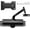 JetBlack, variant on Baridwon Silver Small Hydraulic Door Closer with Hold Open, No Slam Self-Closing for Home Use, Heavy Duty Smooth Operation