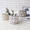thumbnail image 3 of Water-Resistant Lovely Cloth Art Storage Bucket Foldable Makeup Storage Basket Small Desktop Organizer, 3 of 8