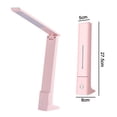 thumbnail image 5 of LED Desk Lamp - Minimalist Office Desk Lamp - Rechargeable Lamp with Bed, Study, and Work Desk Light Modes - Portable Table Desk Lamp for Back to School and Work from Home Setup - Pink,white, 5 of 8