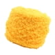 thumbnail image 3 of Hilo de terciopelo coral suave, grueso y cálido, para crochet y tejido de punto. Amarillo, 3 of 9