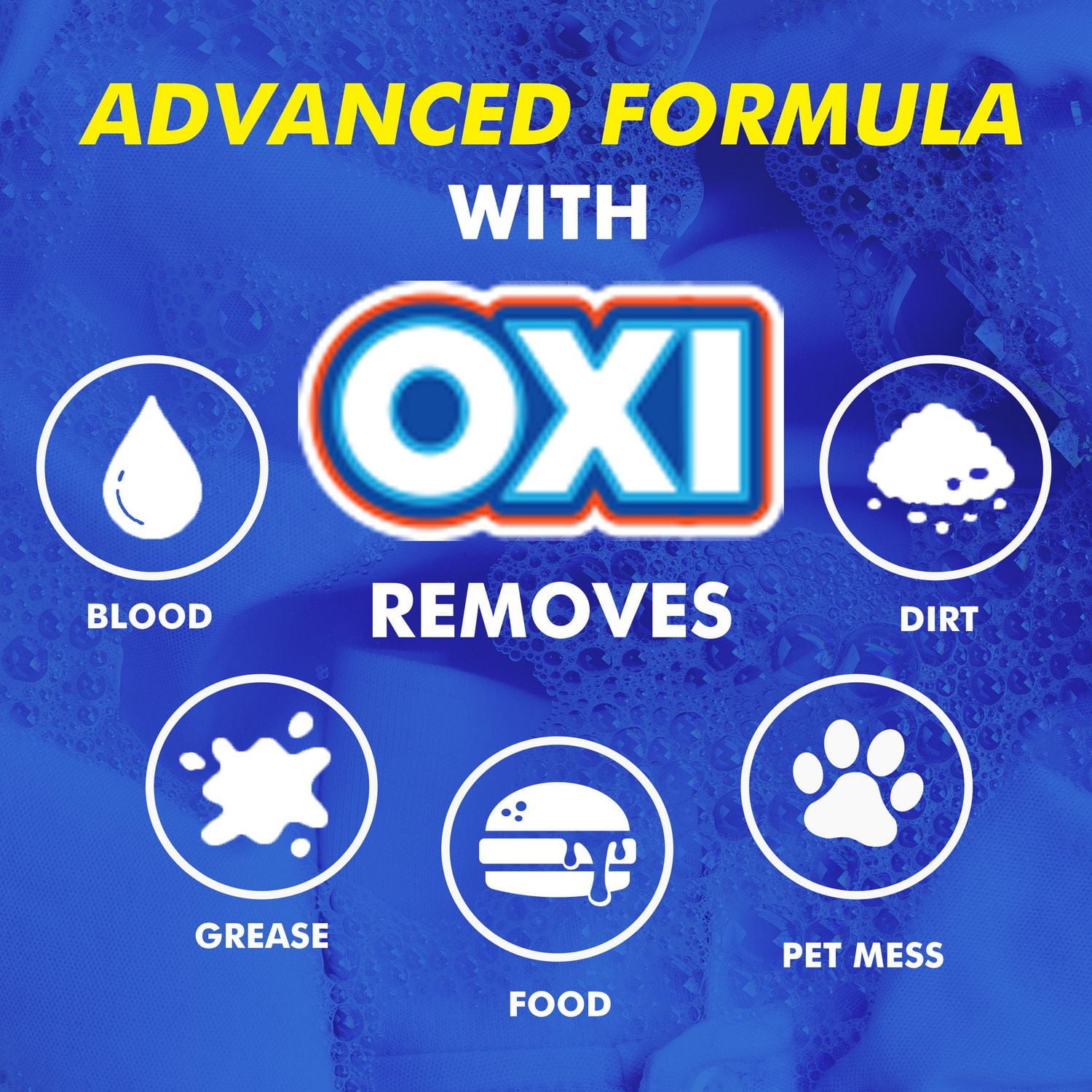 Tide Rescue Plus Oxi Laundry Stain Remover and Carpet Cleaning Spray and Wash, Spot Cleaner 650ml, Unscented Stain Remover