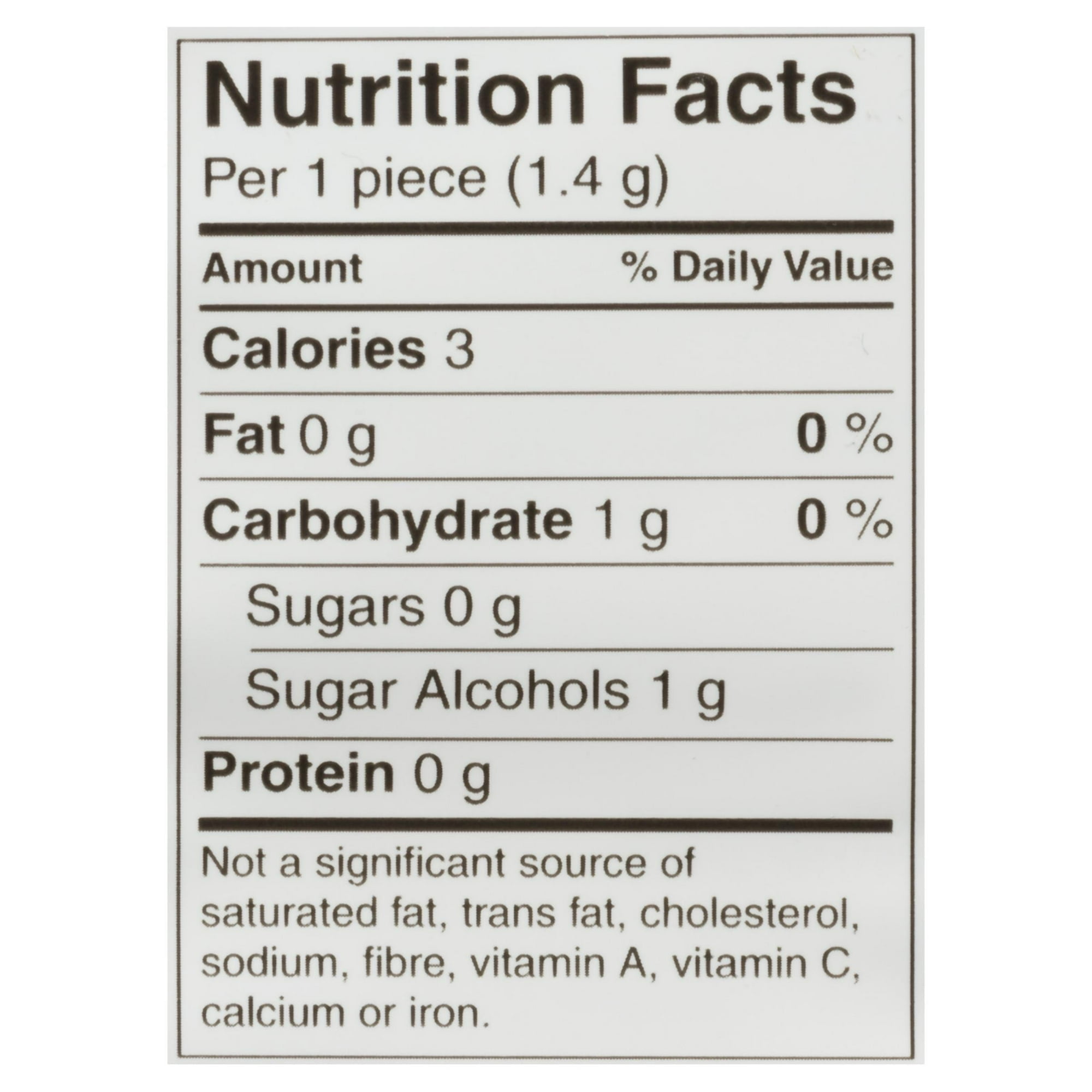 Dentyne Ice Peppermint, Sugar Free Gum, 4 pack (12 pieces per pack), 48 count