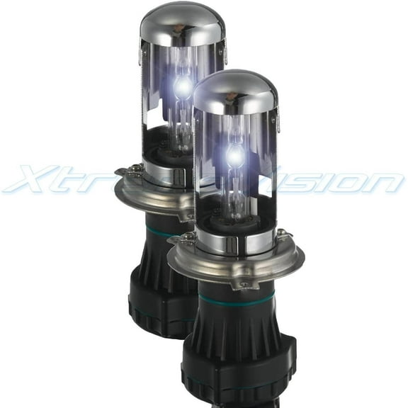Xtremevision HID Xenon Replacement Bulbs - Bi-Xenon H4 / 9003 8000K - Medium Blue 1 Pair