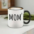 thumbnail image 4 of Shop4Ever® Mom Squared Mother of 3 Ceramic Coffee Mug Cup Gift for Mom of Three (Black Handle 11 oz.), 4 of 4