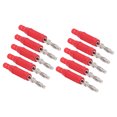 thumbnail image 3 of Press Fit Banana Plug,10 Set Banana Male Banana Plug Connector Banana Male Plug Dependable Performance, 3 of 8