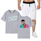 thumbnail image 1 of Anuel AA-Conjunto de 2 piezas para hombre, chándal Real Hasta La Muerte, ropa deportiva para Fitness y pantalones cortos de playa, camisetas informales, 1 of 4