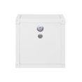 thumbnail image 4 of Bowery Hill Table de Chevet Contemporaine avec Rangement Ouvert en Blanc, 4 of 5