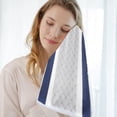 thumbnail image 4 of Summer Savings 2025! PRETXORVE Hand Towels, Bathroom Hand Towels, Towel Thickened Soft Absorbent Plain Color Household Wash Face Gift Towel, 4 of 6
