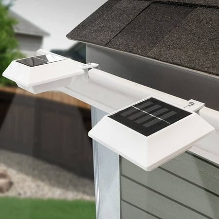 touch of eco solar gutter light 2 pack best solar touch of eco solar gutter light 2 pack best solar