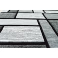 thumbnail image 5 of Premium 3D Hand Carved Thick Modern Contemporary Abstract Rug Design 3995 Grey Gray 2'7''x4', 5 of 12