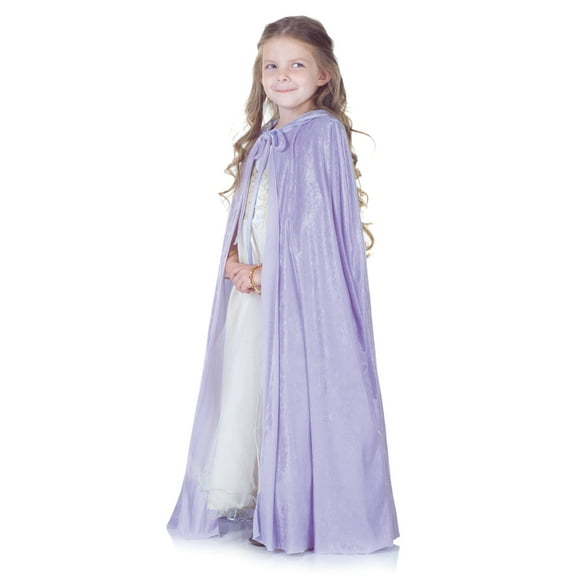 Lavender Panne Costume Cape