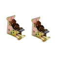 thumbnail image 1 of 2 soportes plegables con tornillo, bisagras autoblocantes multifuncionales, soporte de extensión para estantes de cocina, oficina, sofá, escritorio. Oro, 1 of 7