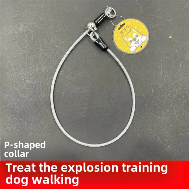 Collar para perro a prueba de explosiones, cadena P, anillo para el cuello para perro pequeño, Protector de cuello para perro de tamaño mediano, correa para perro grande, arnés para perro pequeño