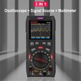thumbnail image 3 of TFixol GVDA GD188 3-in-1 Digital Oscilloscope, Multimeter, and Signal Generator with 12MHz Bandwidth, 6000 Counts, and AC/DC Current Measurement [GD188 Set], 3 of 6