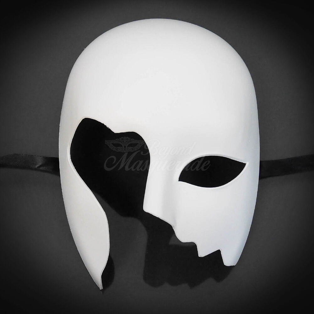 1 pcs empty masquerade mask Unique Creative Universal Blank