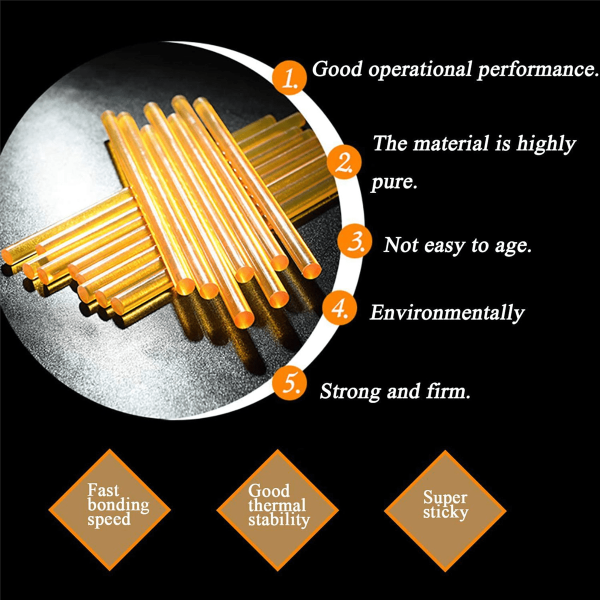20X Dent Repair Glue Sticks Paintless Dent Repair Tool Glue Sticks for Hot Glue - Car Repair Dent Remover Tool Yellow