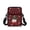 Christmas Snowman Pattern, variant on Uourmeti Watercolor Horse Butterfly Crossbody Bag, Double Layer Zippered over Shoulder Bags for Women, Messenger Sling Bag