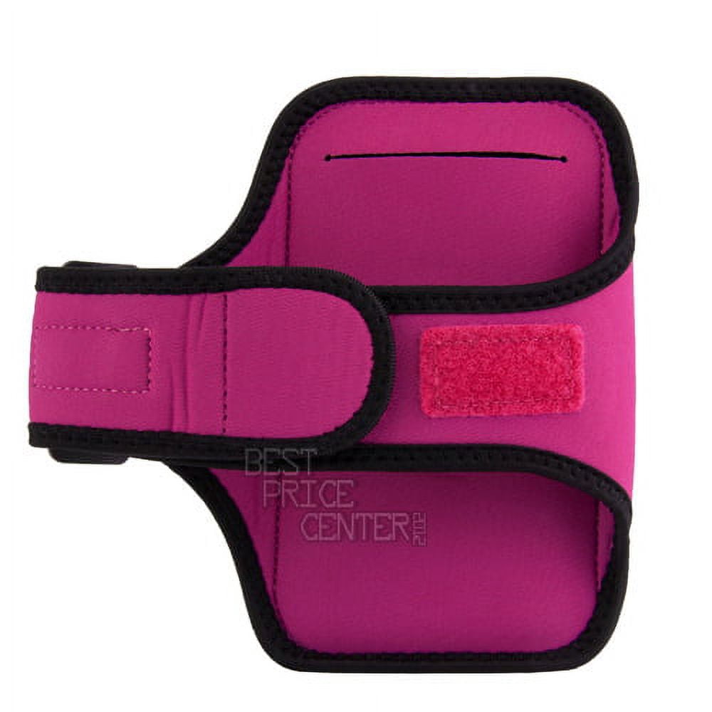 Premium SUMACLIFE Neoprene Workout Armband Case for Apple Phones up to 6.5 x 3.75 Inches