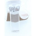 thumbnail image 4 of Top Moda Womens Transparent Lucite Double Strap Fashion Dress Sandals, 4 of 7