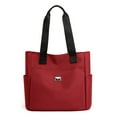 thumbnail image 2 of Commute Bag Nylon Shopping Bag Large Capacity Casual Simple for Weekend Vacation, 2 of 6