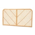 thumbnail image 2 of bali & pari Sakina Rattan BOHO Headboard, Queen Size, Natural Brown, 2 of 7