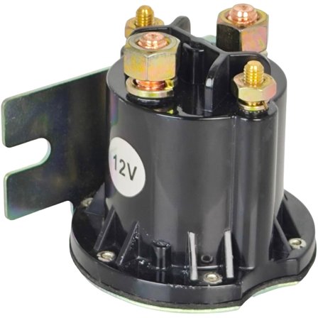 XYZIL 684-1251-012 JW1-H1950-00-00 12V Solenoid Relay Compatible with Yamaha 2003-Current G22-G29 Gas Golf Cart 684-1271-012 4 Terminal Compatible with Trombetta Power Seal Continuous DC Contactor