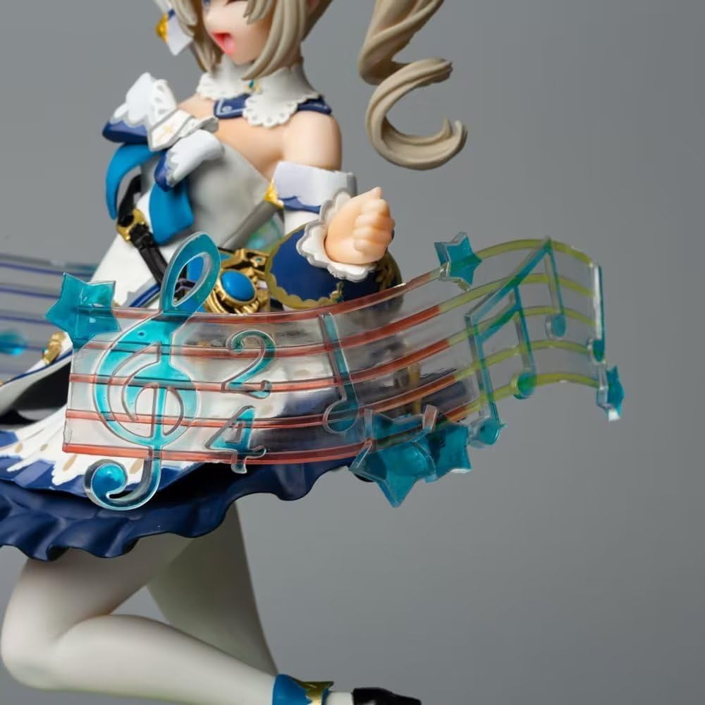Barbara Figure Genshin Impact Happy Barbara Anime Figures 25cm/9.8inch PVC Character Action Model Figure Statue Decoration Ornament Gifts