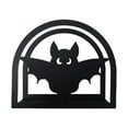 thumbnail image 2 of HomeKingdee Halloween Bat Napkin Holder Wooden Gothic Black Napkin Upright Dispenser Dining Table Bat Tissue Holder Stand, 2 of 6
