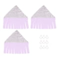 thumbnail image 2 of Acogedora Hamaca Para Ratas, 3 Piezas, Cama Colgante Con Diseño De Borla Juguetona Para Animales Pequeños, Juego De Cama Colgante, Hamaca Suave Y Cómoda Para Animales Pequeños, 2 of 7