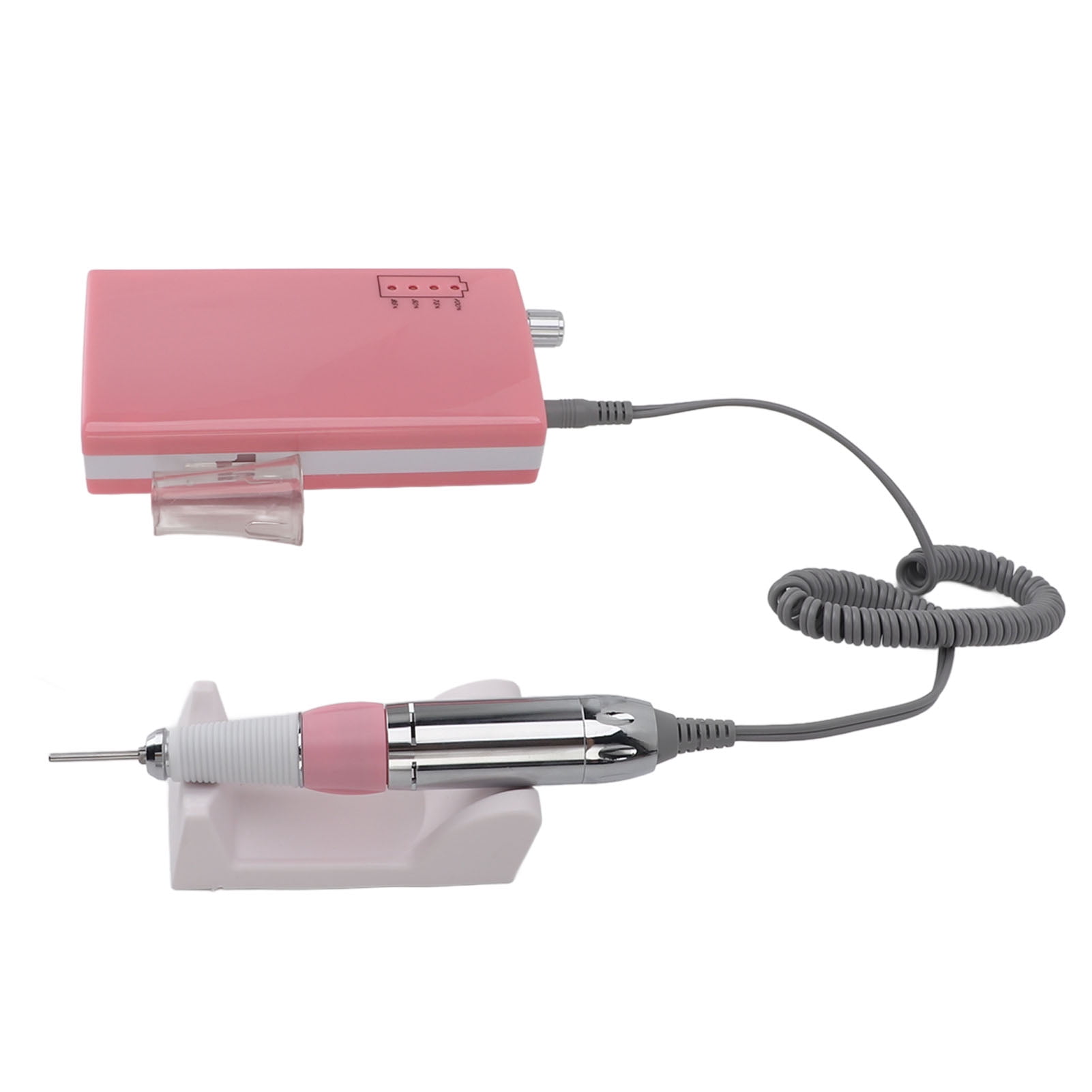 BIMZUC Electric Nail Drill Machine 30000 RPM Portable File Kit with 6 Grinding Heads US Plug