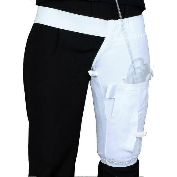 Catheter Leg Bag Holder, Urine Leg Bag Holder Cover with Waist Belt, Foley Leg Bag Sleeve for Incontinence Urine Bag, Washable and Durable