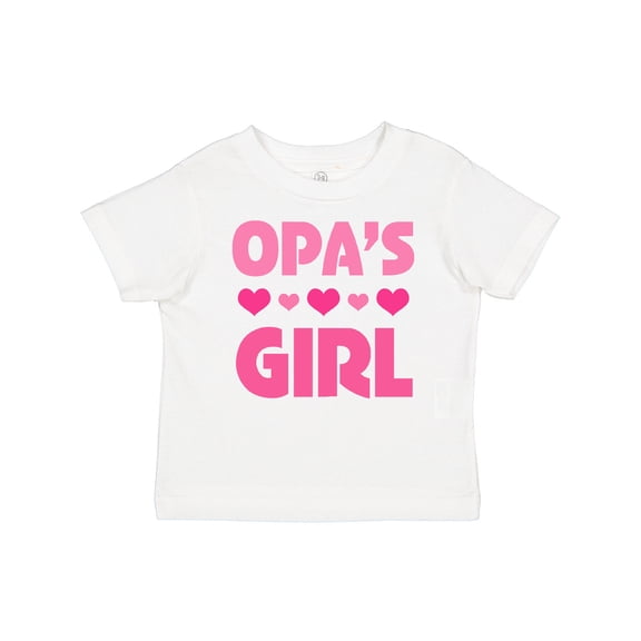 Inktastic Opa's Girl Granddaughter Girls Baby T-Shirt