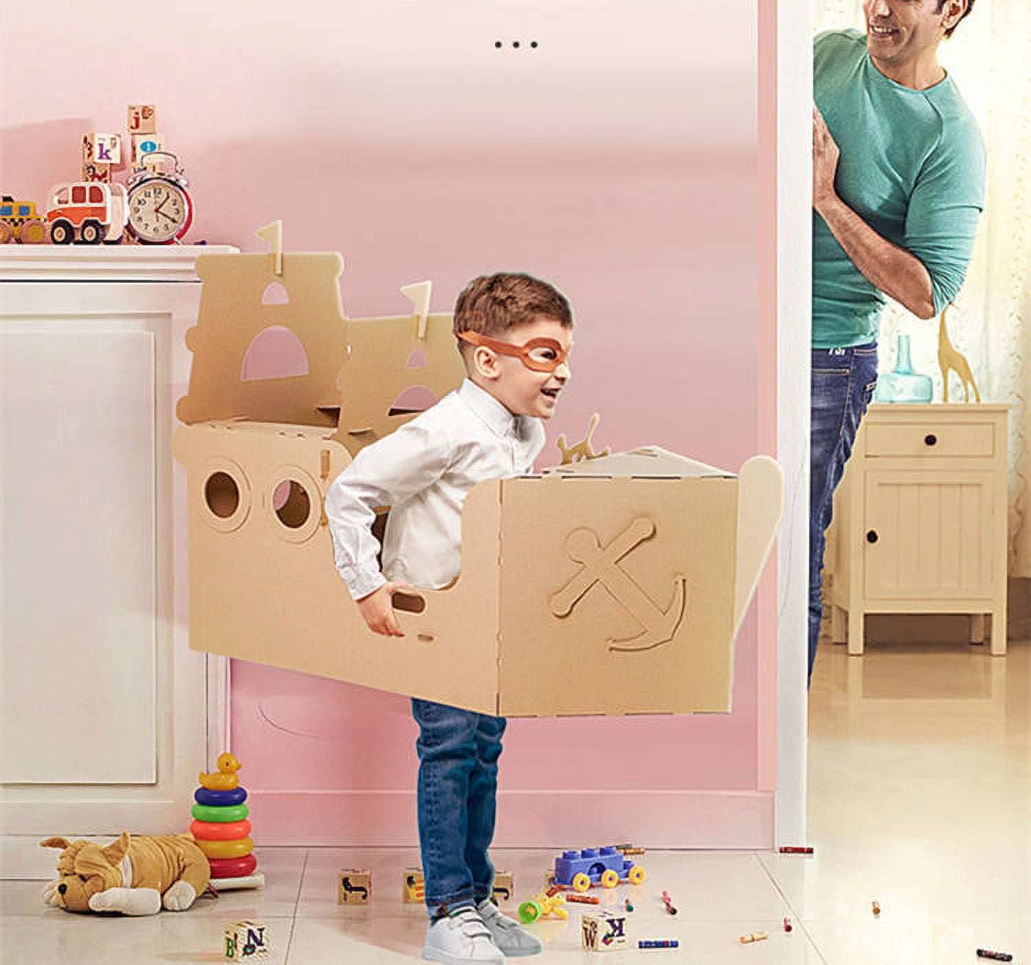 Manualidades De Piratas Kit Manualidades Barco Pirata Madera 10