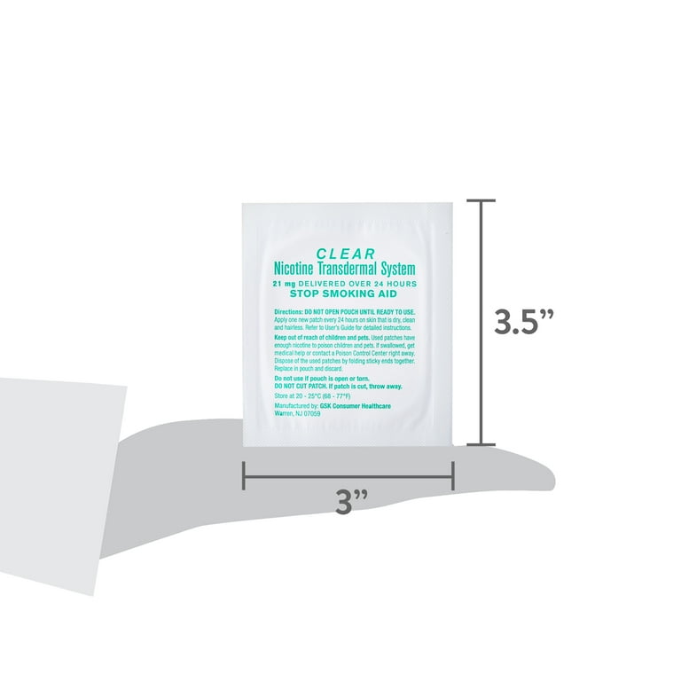 Equate Nicotine Transdermal System Step 1 Patches, 21 mg, 7 Ct