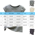 thumbnail image 4 of BXSRUTA Women's Summer Tank Tops Short Sleeve Crewneck Solid Color Basic Shirts Soft Comfy Everyday Wear, 4 of 6