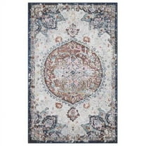 Concord Global Trading 72923 3 x 4 ft. Vintage Florence Medallion Rectangle Area Rug, Ivory