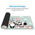 thumbnail image 5 of Disketp Gaming Mouse Pad Cute Panda Pattern Large Mouse Mat Long Extended Desk Pad Non-Slip Rubber Mice Pads Stitched Edges Thin Pad (11.8x31.5 Inch), 5 of 9
