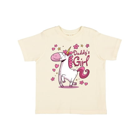

Inktastic Daddy s Girl Unicorn Gift Toddler Toddler Girl T-Shirt