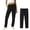 Black-straight, variant on Stretch Active Pants for Women Over 50, Comfy Womens Stretch Active Breathable Casual Pants with Pockets