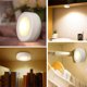 thumbnail image 5 of Bearachild Luces LED Gabinete Luz Control remoto inalámbrico Luz nocturna inalámbrica Gabinete interior Herramienta de iluminación 6 Stück und 2 Kontrollen 2piezas, 5 of 6