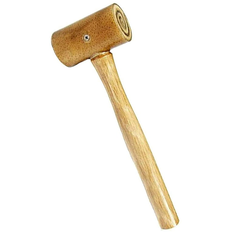 Diy Crafts Ct-Diy-Hi-37655 Head Mallet Leather Hammer Stamping Jewelry  Leather Worker Craft Tool Good Buffering, Size No # 4, Rawhide Head Mallet