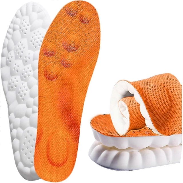 Memory Foam Insoles with Arch Support for Men & Women - Shoe Inserts for Comfort