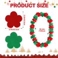 thumbnail image 2 of Garland JUNEBRUSHS 24 unidades de leis navideñas de 100 cm, color rojo y verde, 2 of 7