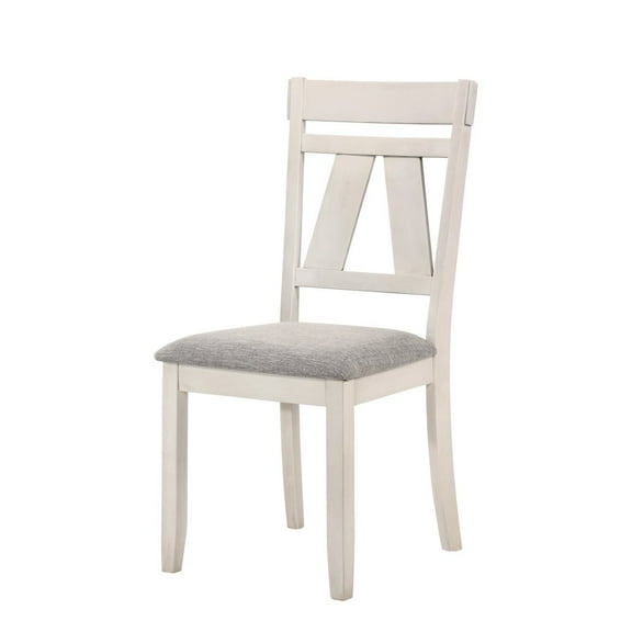 New Classic Furniture Maisie Wood Side Chair in White (Set of 6)