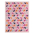 thumbnail image 3 of Unique Loom Aruba Outdoor Collection Area Rug - Oranjestad (9' x 12' Rectangle Pink/Gold), 3 of 7