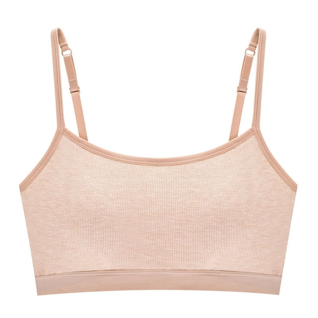 Pure Cotton Beautiful Back Sling Underwear Female Student Sports Tube Top Breathable Comfortable Wrap-up Bra without Rings