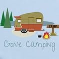 thumbnail image 2 of CafePress - Gone Camping Infant Bodysuit - Baby Light Bodysuit, Size Newborn - 24 Months, 2 of 4