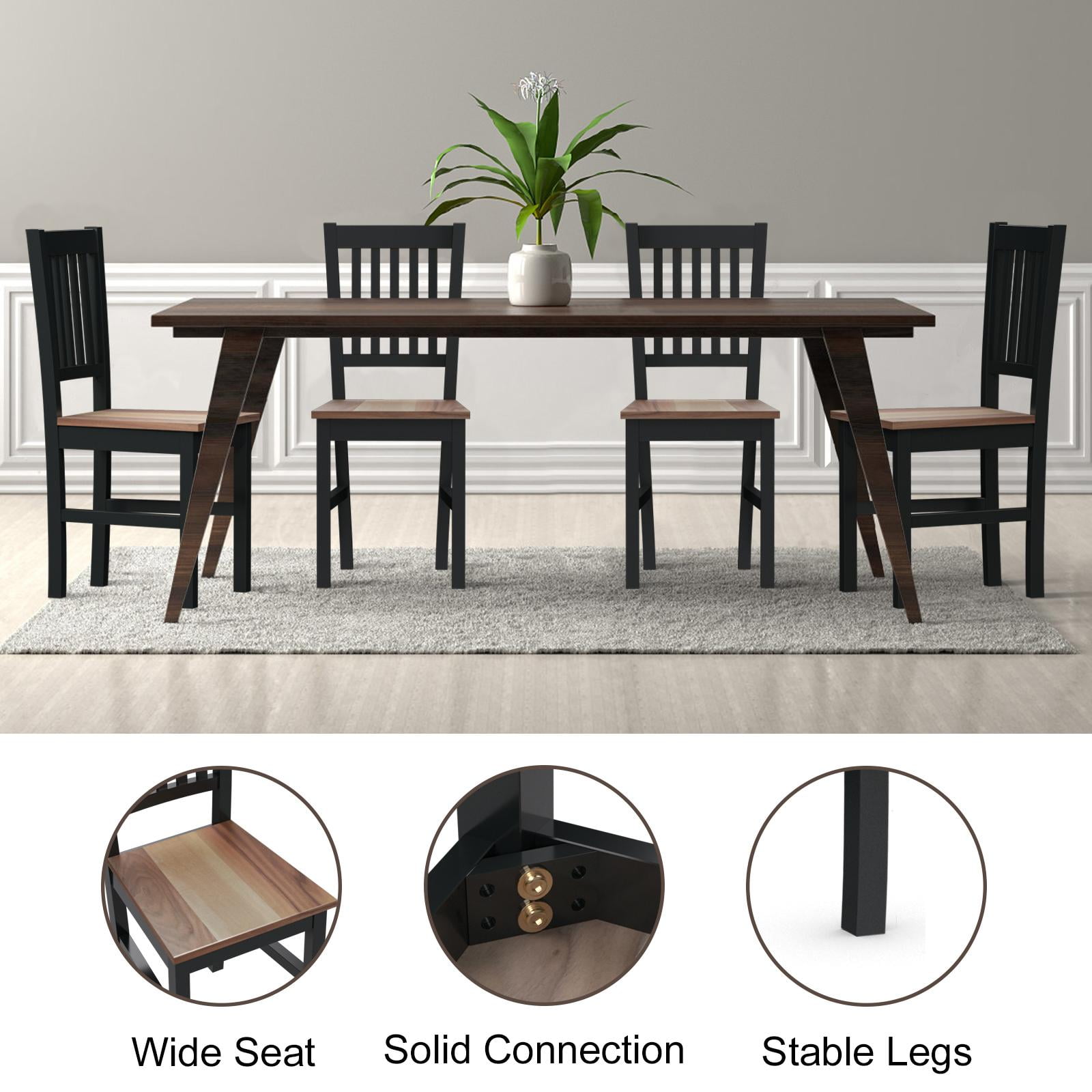 Chaises De Salle à Manger De Luxe (chaise De Cuisine, Chaise De Salon, 6 Pièces), Pieds En Bois Massif, Revêtement En Velours, Beige | Leroy Merlin