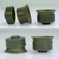 thumbnail image 2 of Mushroom Grow Bag Cap and Ring for Cultivating Edible Fungus Sealing Cotton Filter Cover 32mm, 2 of 7