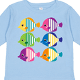 thumbnail image 4 of Inktastic Tropical Fish Lover Girls Long Sleeve Toddler T-Shirt, 4 of 5